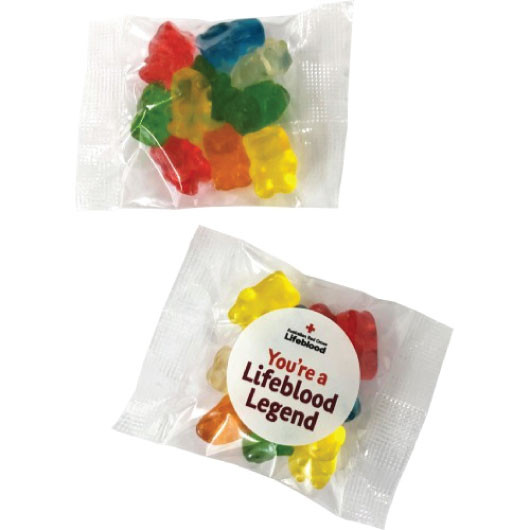 25g Gummy Bear Packs